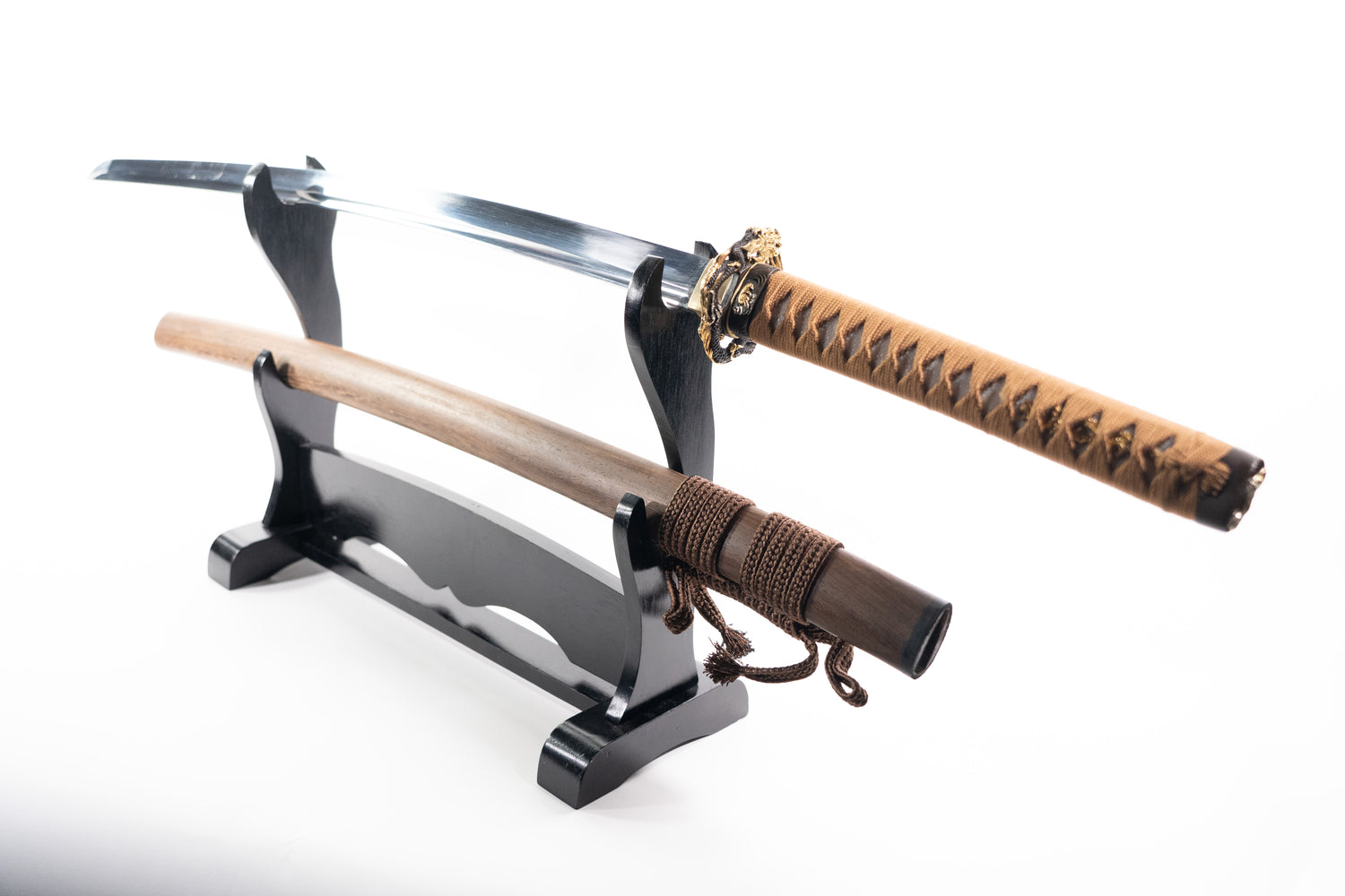 The Protector - High quality, genuine (T10, Spring) steel, sharpened edge Katana Sword